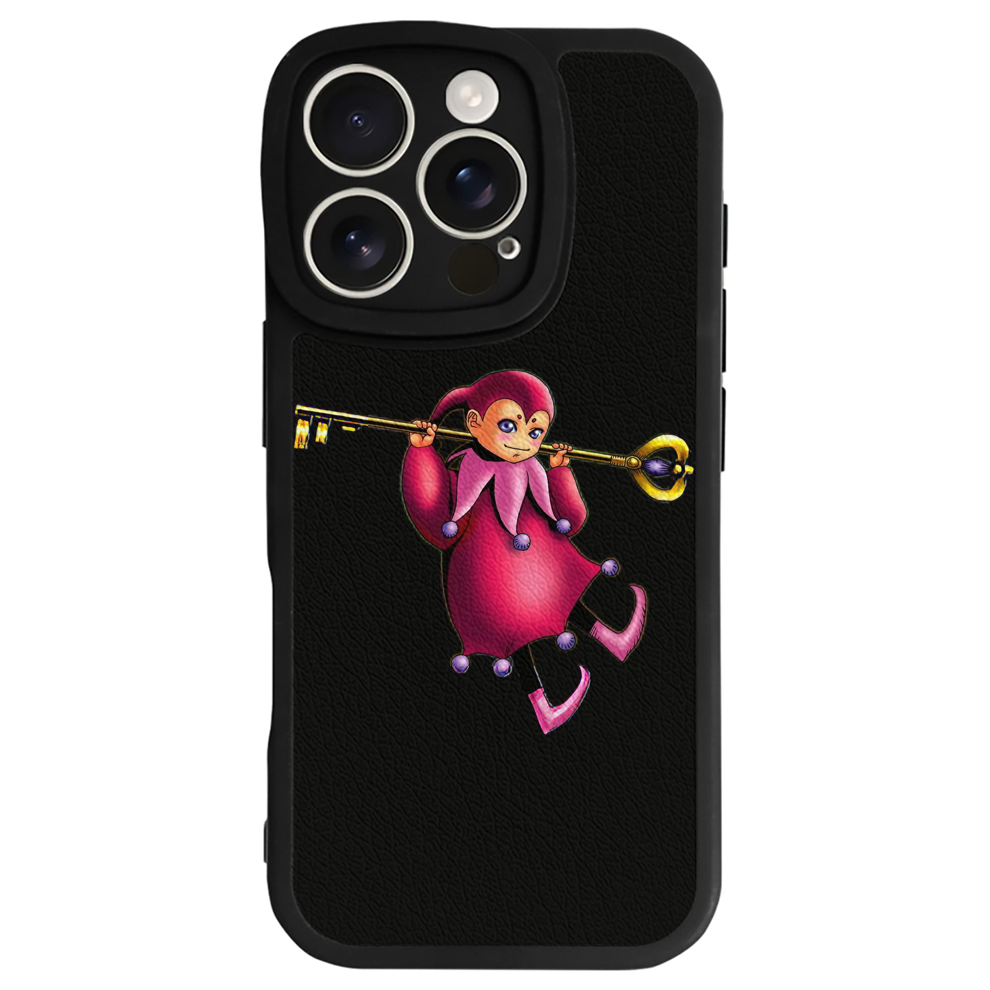 遊☆戯☆王 Yu-Gi-Oh! 【iPhone 16シリーズ対応】シリコンスマホケース（レザー調） 材質：シリコン